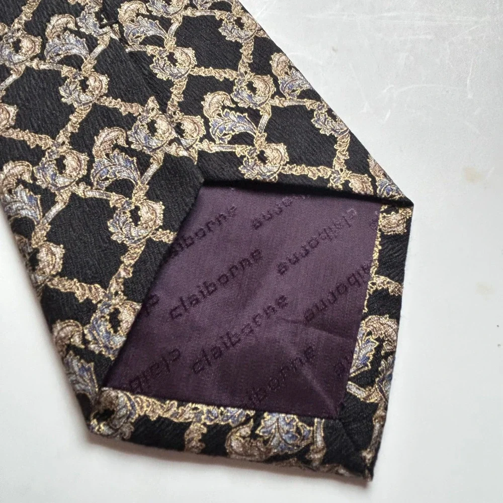 Claiborne silk necktie